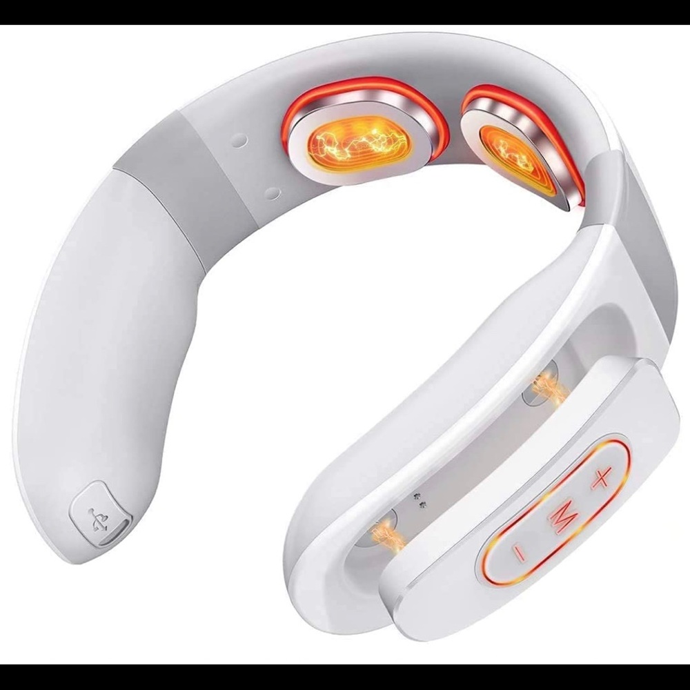 Electric pulse neck massager